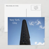 Flatiron nyc postkarte (Vorne/Hinten)