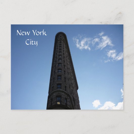 Flatiron nyc postkarte (Vorderseite)