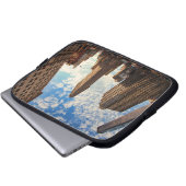 Flatiron NYCS Gebäude, breite Ansicht, Laptopschutzhülle (Vorne Knopf)