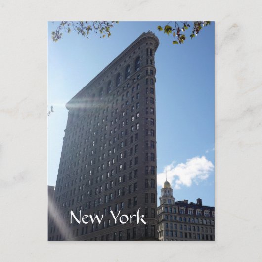 Flatiron Postkarte (Vorderseite)