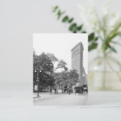 Flatiron vom 5., NYC: 1906 Postkarte (Stehend Vorderseite)