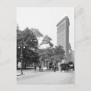 Flatiron vom 5., NYC: 1906 Postkarte