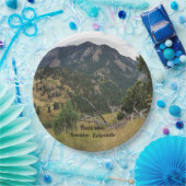 Flatironen, Boulder, Colorado - Pappteller (Party)