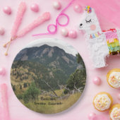 Flatironen, Boulder, Colorado - Pappteller (Party)