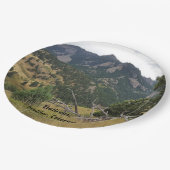 Flatironen, Boulder, Colorado - Pappteller (Schrägansicht)