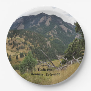Flatironen, Boulder, Colorado - Pappteller