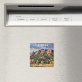 Flatirons Colorado Reise Magnet (In Situ (Geschirrspüler))