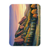 Flatirons Colorado Reise Magnet (Vertikal)