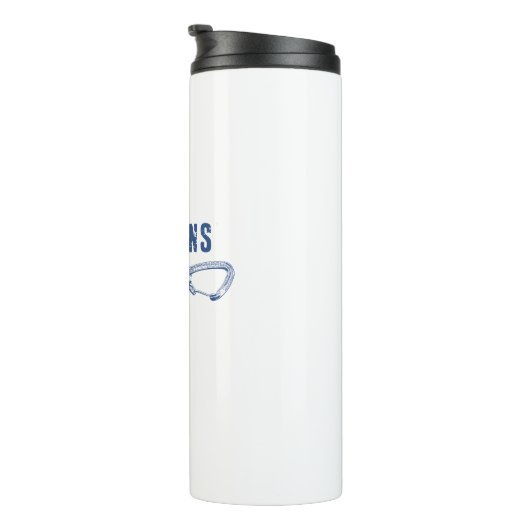 Flatirons Colorado Rock Klettern Quickziehen Thermosbecher (Nach rechts gedreht)