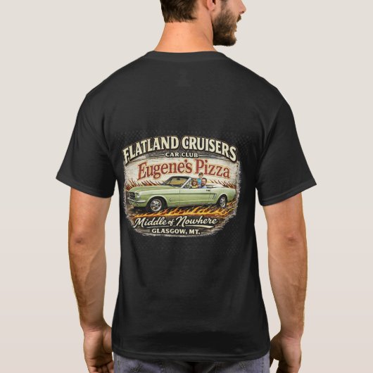 Flatland Cruisers Car Club/Eugene's  T-Shirt (Rückseite)