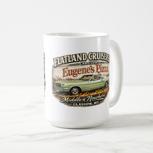 Flatland Cruisers/Sam and Jeffs Kaffeetasse (VorderseiteRechts)