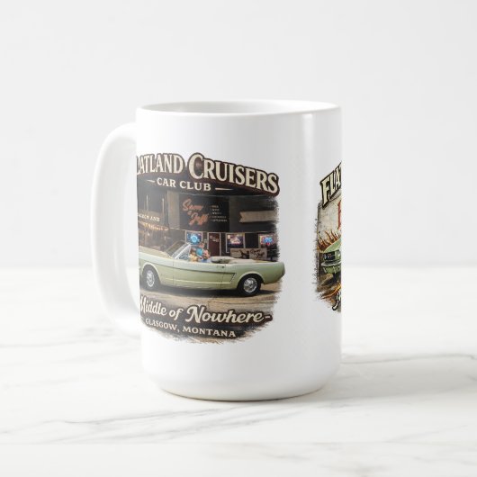 Flatland Cruisers/Sam and Jeffs Kaffeetasse (Vorderseite Links)