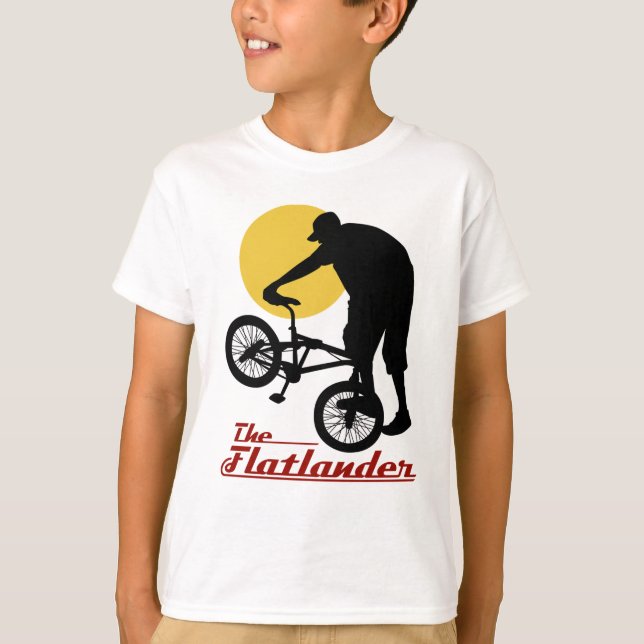 Flatlander BMX T-Shirt (Vorderseite)
