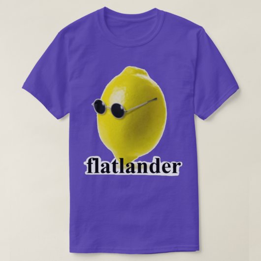 Flatlander Lemon T-Shirt (Design vorne)
