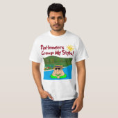 Flatlanders Klammer meine Art T-Shirt (Vorne ganz)