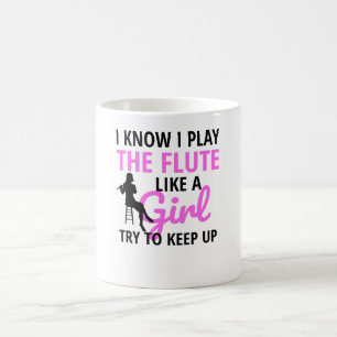 Flatplayer-Geschenke für Frauen  Flute Flutist Gi Kaffeetasse