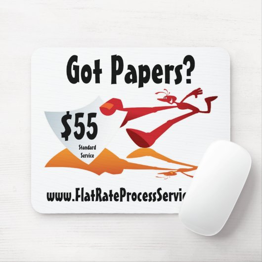 FlatRateProcessService.com-Mausunterlage Mousepad (Mit Mouse)