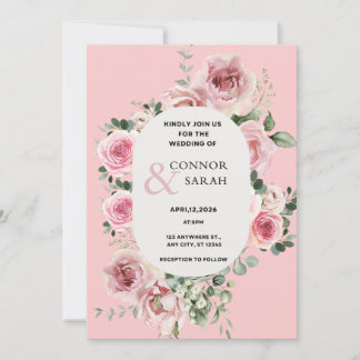 Flats Save the date card