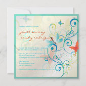 Flattern durch... Drachenfliege+Schmetterlinge+Wir Einladung (Rückseite)