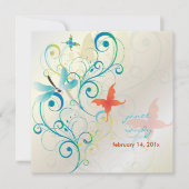 Flattern durch... Drachenfliege+Schmetterlinge+Wir Einladung (Vorderseite)