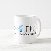 Flattern: Es gibt einen Widget für den Kaffeetasse (VorderseiteRechts)