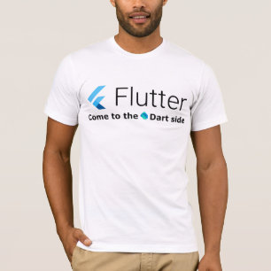 Flattern: Gekommen zur Pfeilseite (helle Shirts) T-Shirt