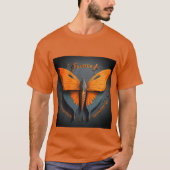 Flattern in die Gemeinschaft T-Shirt (Vorderseite)