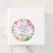 Flattern und wirbeln Fairy Garden Aquarell Geburts Geschenkanhänger (Beispiel)