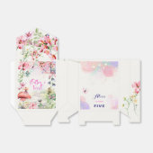 Flattern und wirbeln Fairy Garden Aquarell Geburts Geschenkschachtel (Ungefaltet)