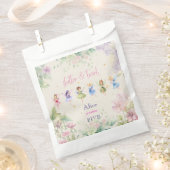 Flattern und wirbeln Fairy Garden Aquarell Geburts Geschenktütchen (Ausgeschnitten)