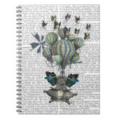 Flattern-Zeit Notizblock (Vorderseite)