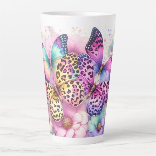 Flatternde Fantasie Milchtasse (Vorderseite)