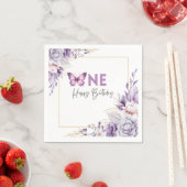 Flatternde Geburtstagsservietten Serviette (Beispiel)