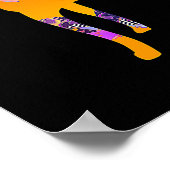 Flatternde Schmetterlinge Vintager Sessel Poster (Ecke)