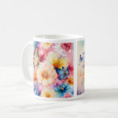 "flatternde Träume" Kaffeetasse (Vorderseite Links)