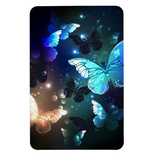 Flatternder Nachtfalter Magnet (Vertikal)