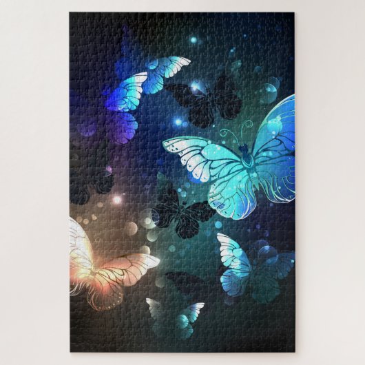Flatternder Nachtfalter Puzzle (Vertikal)