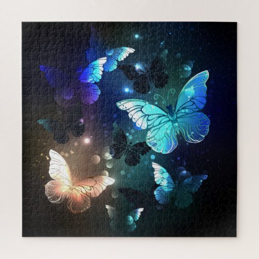Flatternder Nachtfalter Puzzle (Vertikal)