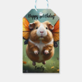 "Flatterpaws: Die Guinea, in der das Schwein flieg Geschenkanhänger (Vorderseite)