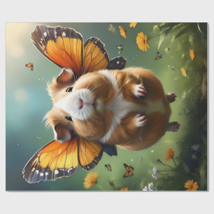 "Flatterpaws: Die Guinea, in der das Schwein flieg Geschenkpapier