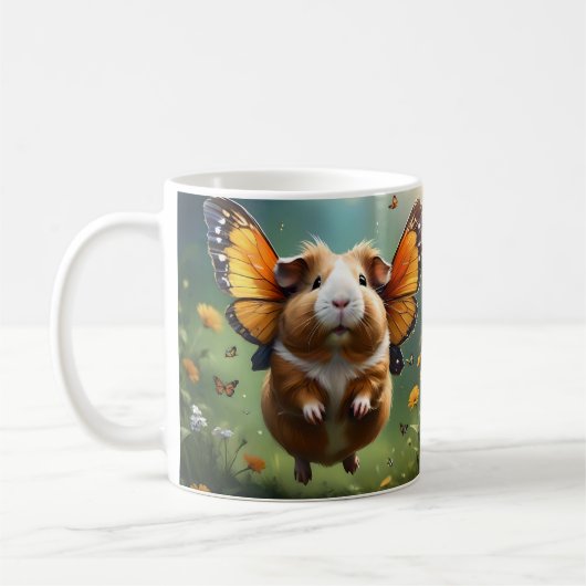 "Flatterpaws: Die Guinea, in der das Schwein flieg Kaffeetasse (Links)