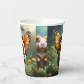 "Flatterpaws: Die Guinea, in der das Schwein flieg Pappbecher (Links)