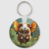 "Flatterpaws: Die Guinea, in der das Schwein flieg Schlüsselanhänger (Rückseite)