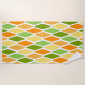 Flattly Diamonds Strandtuch (Vorderseite)