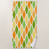 Flattly Diamonds Strandtuch (Vorderseite)