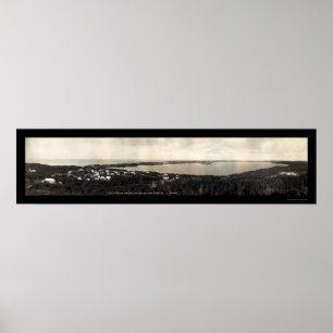 Flatts Dorf-Bermuda-Foto 1911 Poster