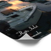 Flatts Inlet - Bermuda Poster (Ecke)