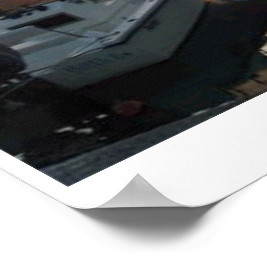 Flatts Inlet Bermuda Poster (Ecke)