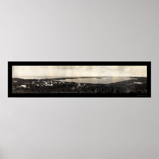 Flatts Village Bermuda Foto 1911 Poster (Vorne)