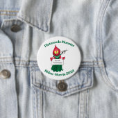 Flatwood Monster Biden-Harris-Button Button (Beispiel)